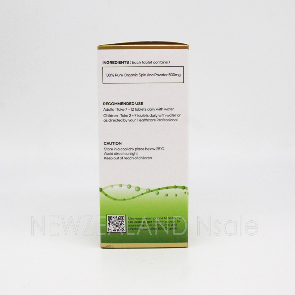 하이웰 프리미엄 스피루리나 500mg 500정 3통