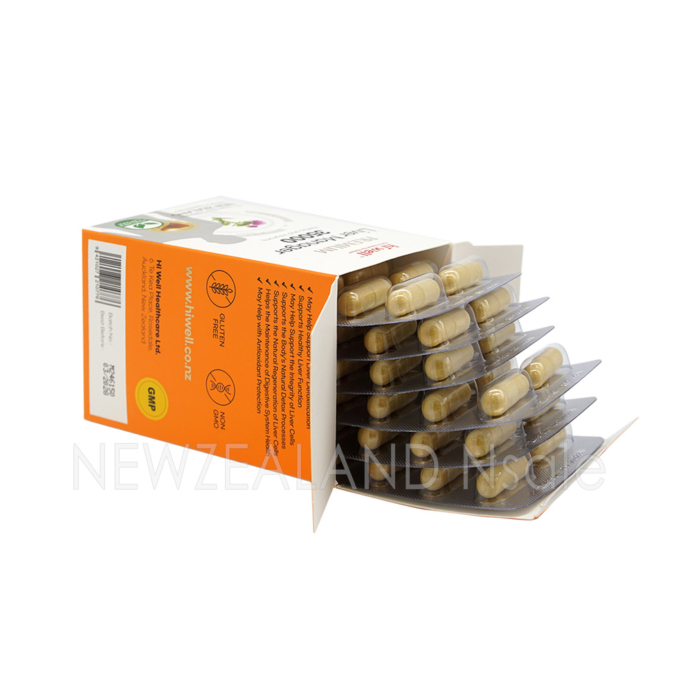 [20% 할인행사] 하이웰 리버 매니저 밀크씨슬 35000mg 60캡슐(베지캡슐) 3통