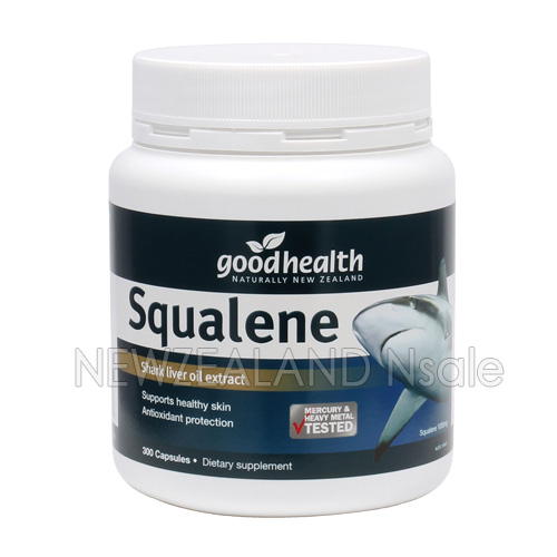 굿헬스 스쿠알렌 1000mg 300캡슐 1통 *