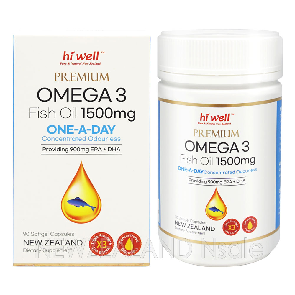 하이웰 프리미엄 오메가3 원어데이 1500mg 90캡슐 1통