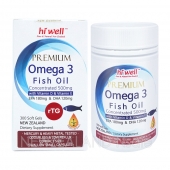 하이웰 프리미엄  rTG 오메가3 피쉬오일 300소프트젤 1통