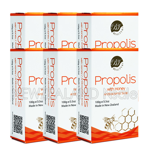 뷰티앤아이 프로폴리스&허니 비누 100g 6개