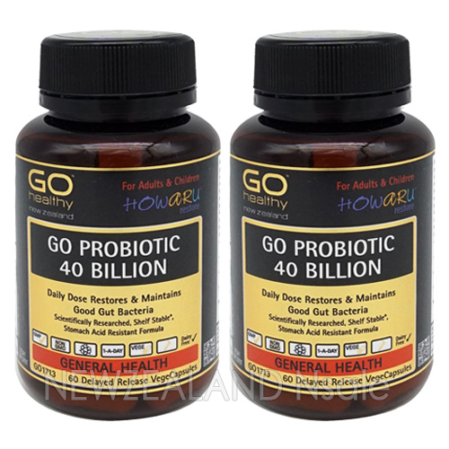 고헬씨 고 프로바이오틱 400억 유산균 60캡슐 2통