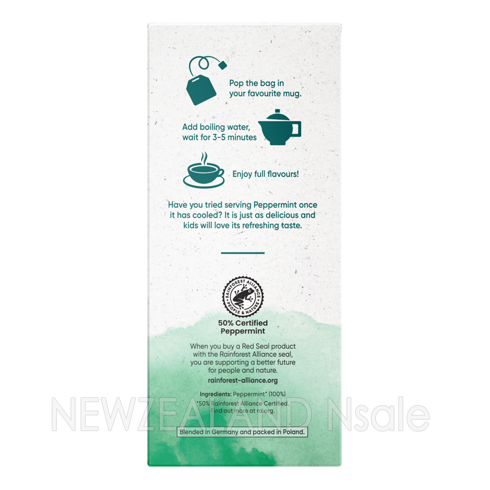 레드씰 페퍼민트 허브티(Peppermint Tea)25티백 2개