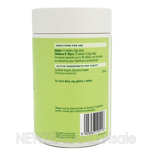 (오더베이스) 라이프스트림 유기농 스피루리나 500정 2통