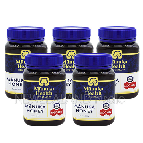 마누카헬스 마누카꿀 MGO400+ 500g 5통