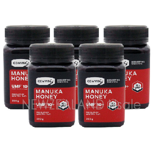 콤비타(Comvita) UMF10+ 마누카꿀 500g 5통 (4+1적용안됨)