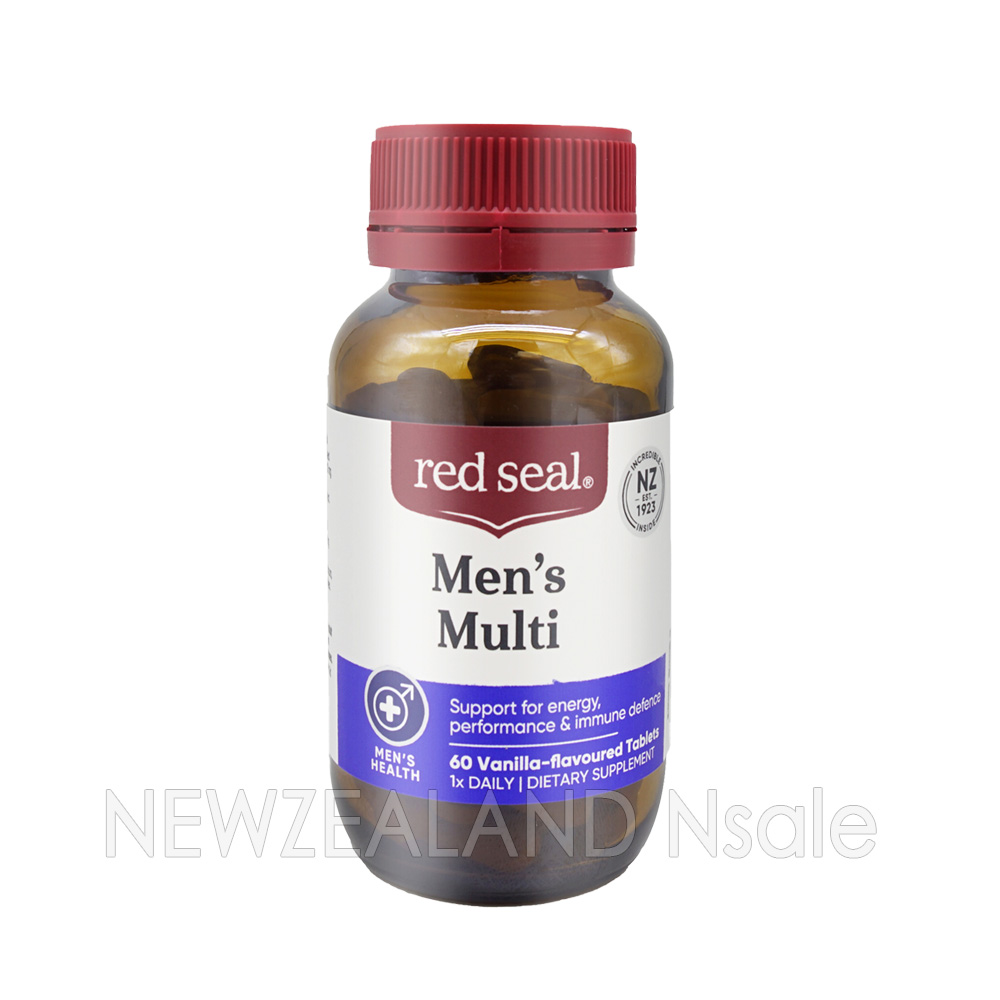 (오더베이스) 레드씰 남성 멀티비타민 원어데이 60정 1통 