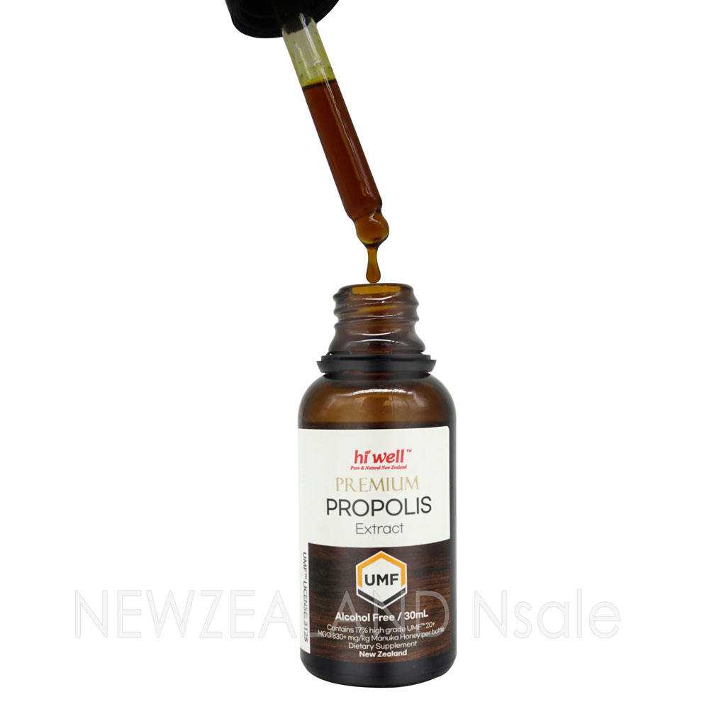 하이웰 프리미엄 프로폴리스 UMF 20+, MGO830+ 익스트랙트(무알콜) 30ml 3통