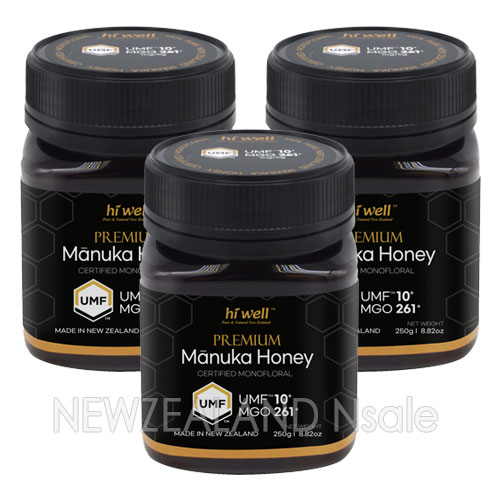 하이웰 프리미엄 마누카꿀 UMF10+ 250g 3통