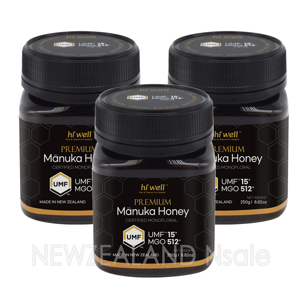하이웰 프리미엄 마누카꿀 UMF15+ 250g 3통