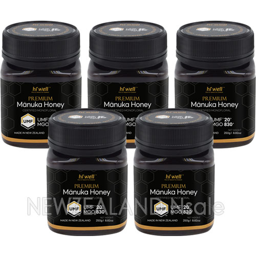 하이웰 프리미엄 마누카꿀 UMF20+ 250g 5통