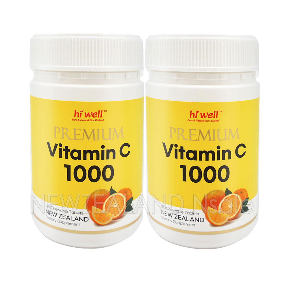  하이웰 프리미엄 비타민C 1000mg 120정 2통