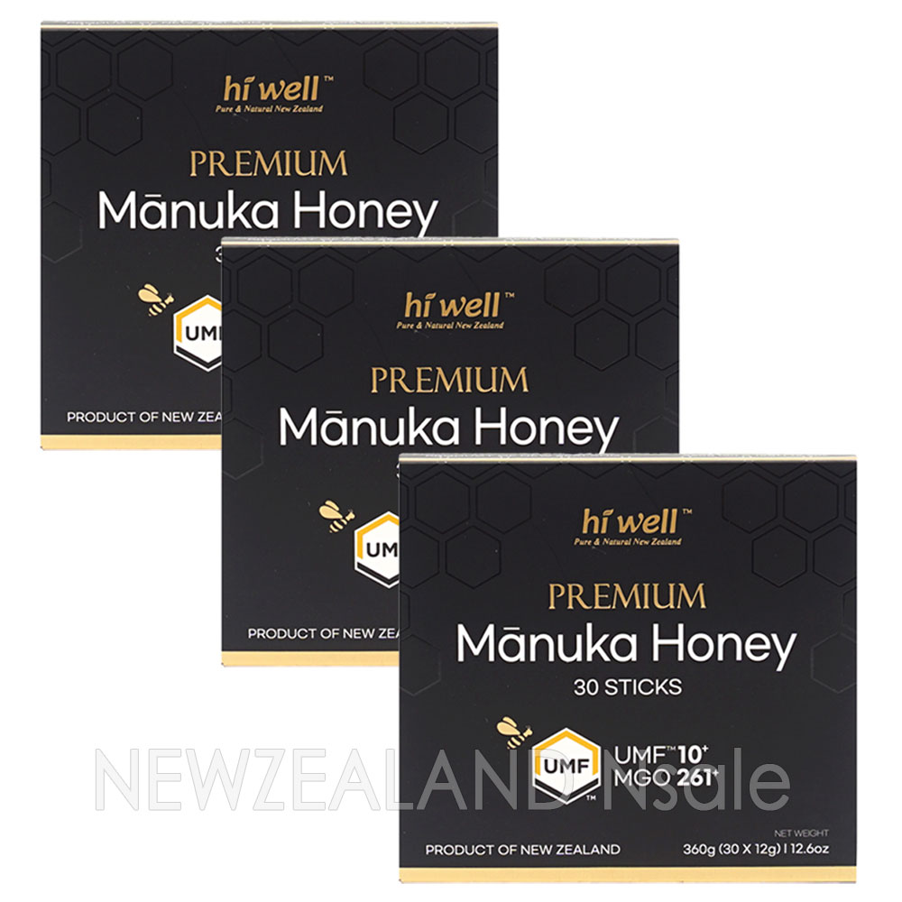 하이웰 프리미엄 마누카꿀 UMF 10+ 스틱 30개입 3박스